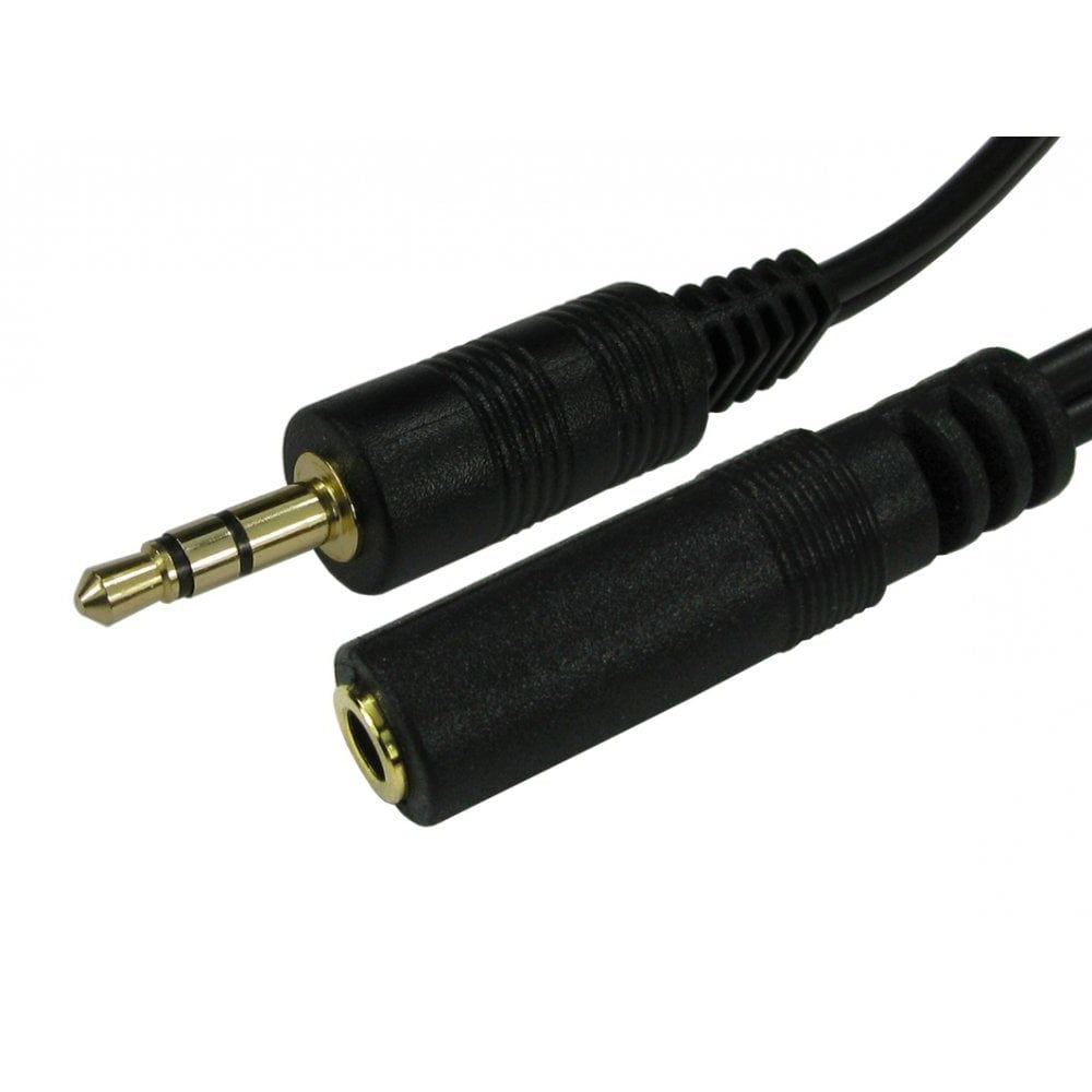 CDL 10m 3.5mm Stereo Ext - Black