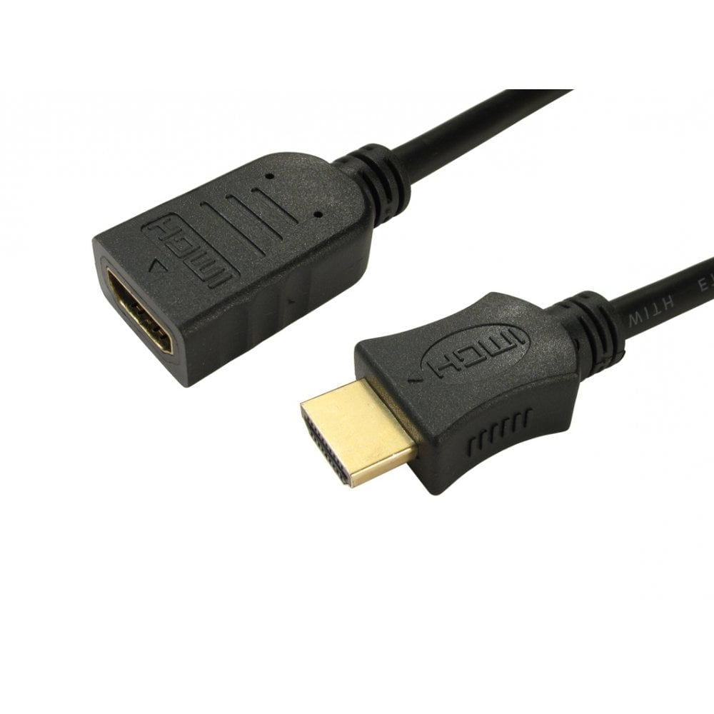 CDL 0.5m High Speed HDMI M - F BLK