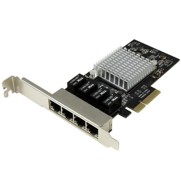 StarTech.com 4-Port Gigabit NIC - PCIe