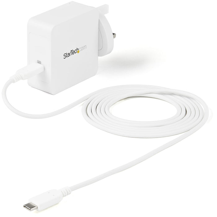 StarTech USB C LAPTOP WALL CHARGER 60W PD W/CABLE