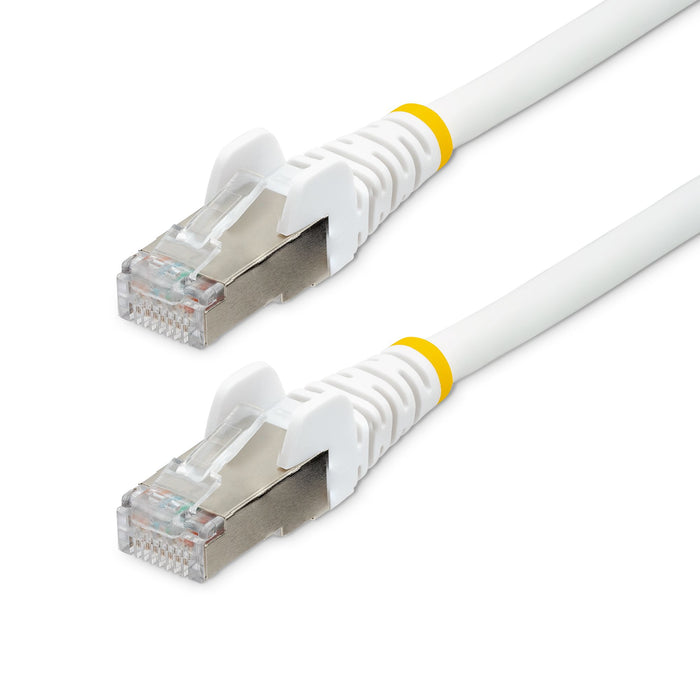 50CM LSZH CAT6A ETHERNET CABLE - WHITE