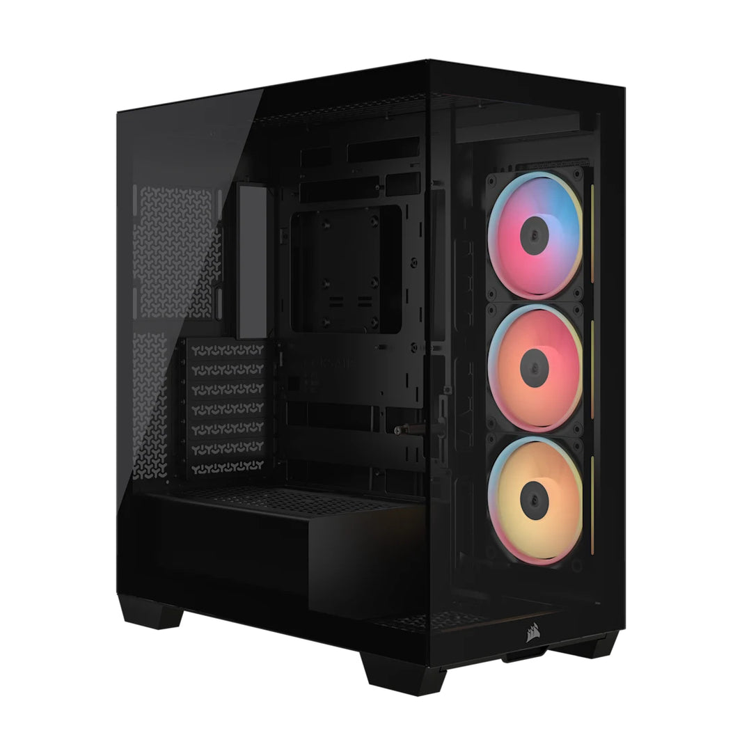 CORSAIR 3500X LX-R RGB BLACK MID