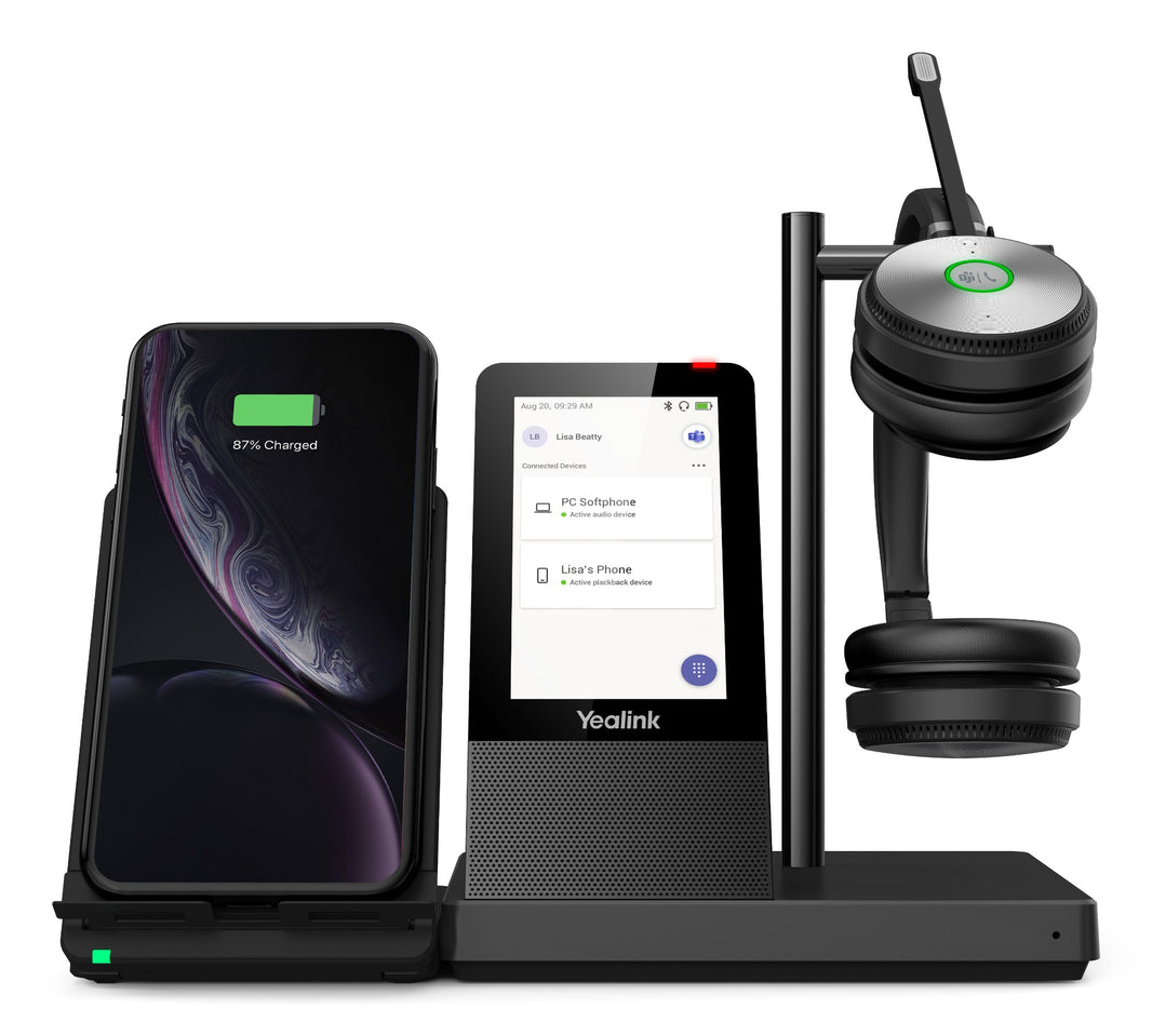 Yealink WH66 Dual DECT Headset Teams