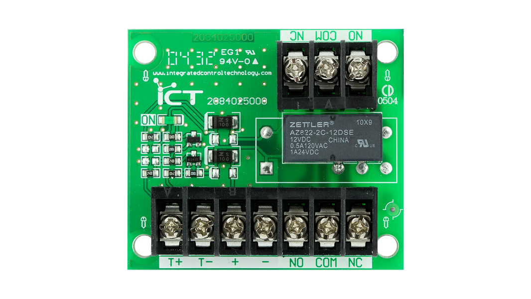 STP DOUBLE POLE RELAY BOARD 12/28VAC/DC