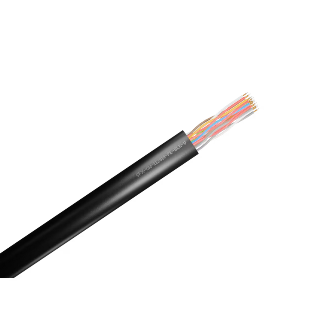 TITAN CW1128 5PR JF CABLE BLACK 100M