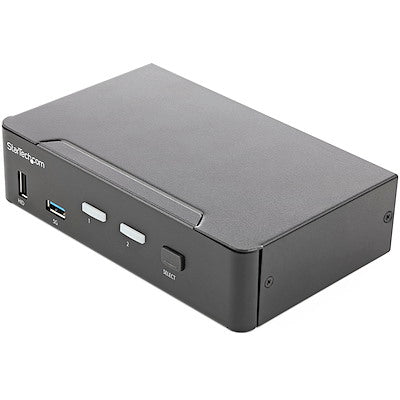 2 PORT HDMI KVM SWITCH 4K 60HZ W/USB HUB