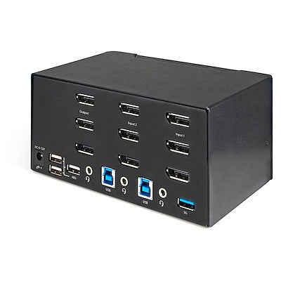 StarTech 2-PT TRIPLE VIDEO DISPLAYPORT KVM SWITCH