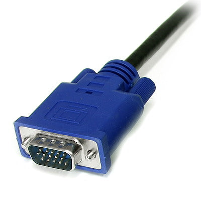 6 ft 3-in-1 Ultra Thin PS/2 KVM Cable