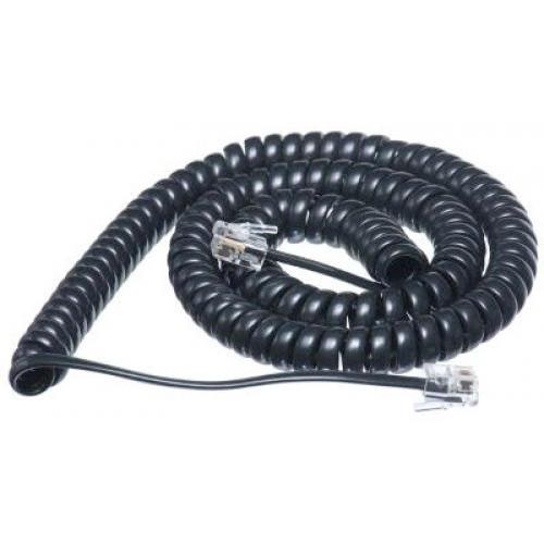 TITAN HANDSET CORD 12FT BLK