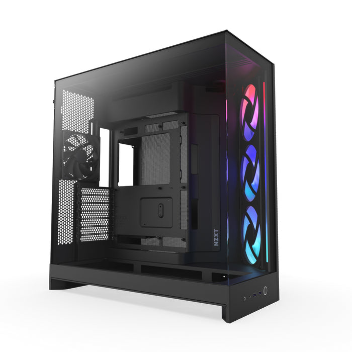 NZXT H9 FLOW RGB MID TOWER CASE BLACK