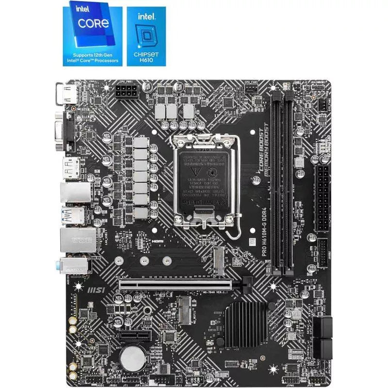 MSI 1700 PRO H610M-G DDR4 M-ATX