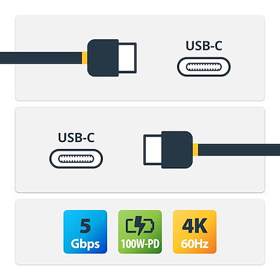 StarTech 6ft USB C Cable Gen1