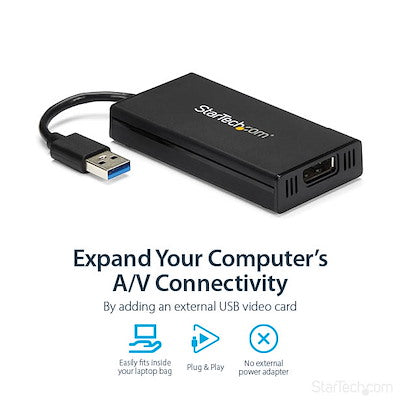 StarTech.com USB 3.0 to DisplayPort - 4K