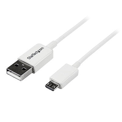 Startech 2m White Micro USB Cable