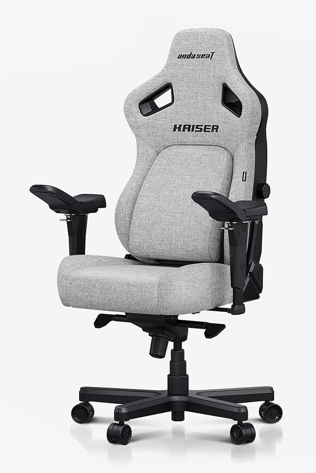 Anda seat Kaiser 4 Premium Large Gaming Chair - Grey Fabric