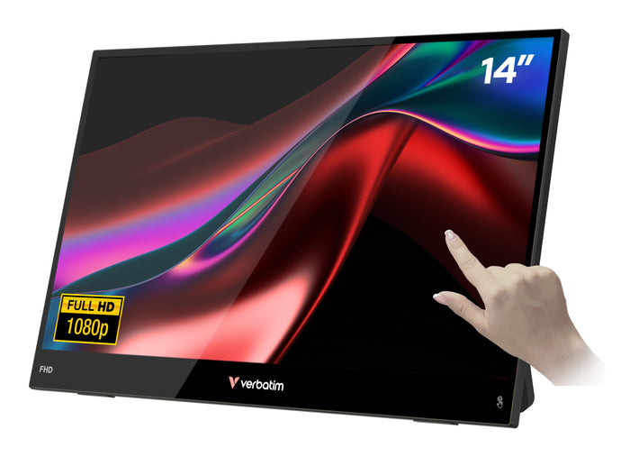 Verbatim Portable 14" FHD Touch LIGHT