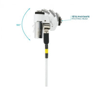 Mobilis T Lock - Slim Rotating security lock - Key