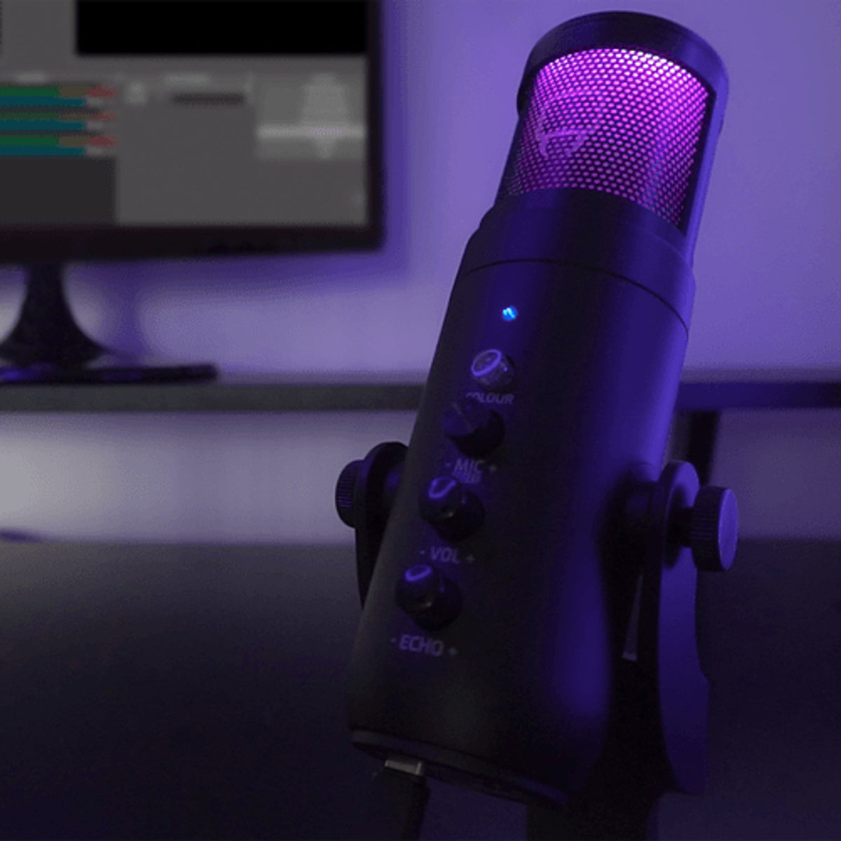 Venom Led Streaming Microphone
