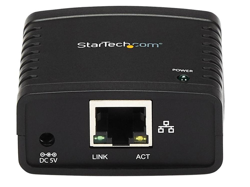 10/100Mbps Ethernet to USB 2.0 Network LPR Print Server