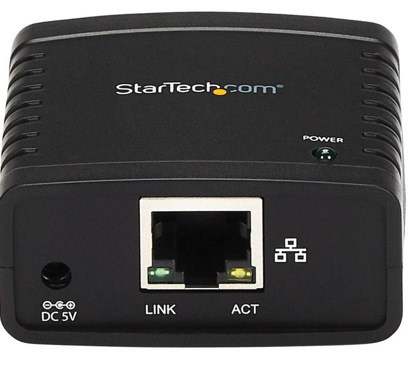 10/100Mbps Ethernet to USB 2.0 Network LPR Print Server