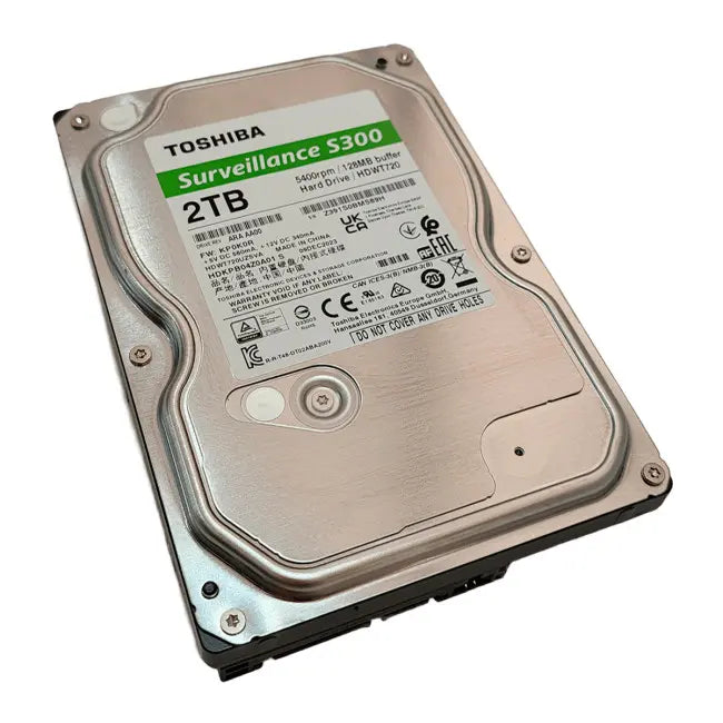 Toshiba S300 2TB Surveillance Hard Drive – HDWT720UZSVA