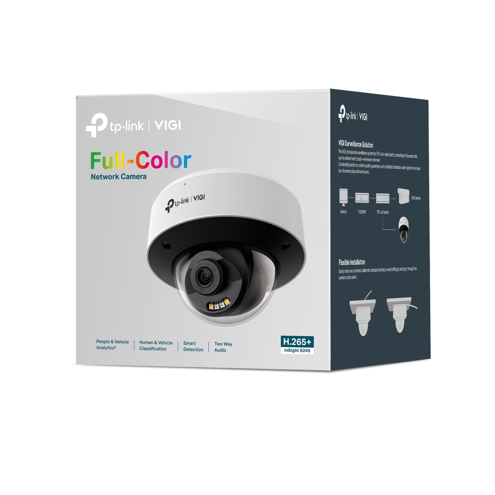TP-LINK INSIGHT 4MP S245(2.8MM) FULL COLOR DOME