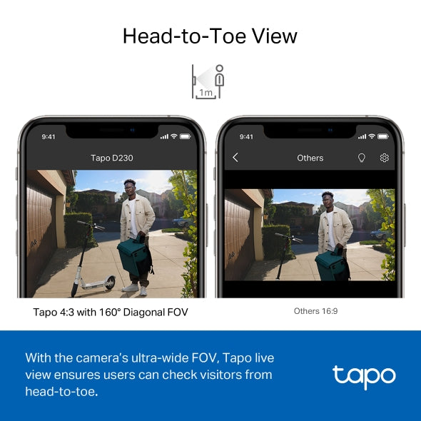 TP-Link Tapo Video Doorbell Camera Kit