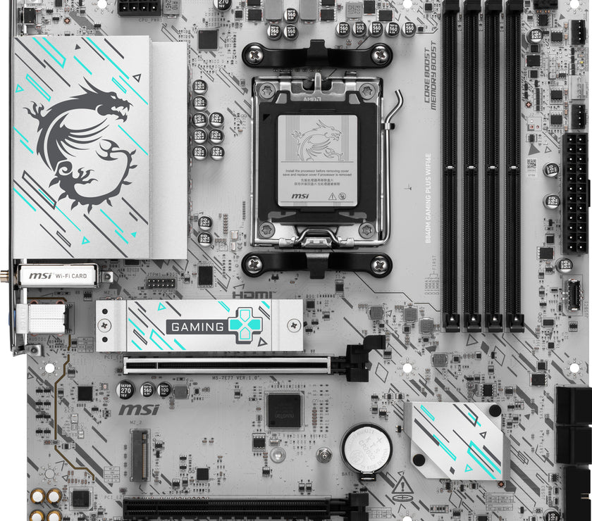 MB AMD AM5 B840M GAM PLUS WIFI6E D5MATX