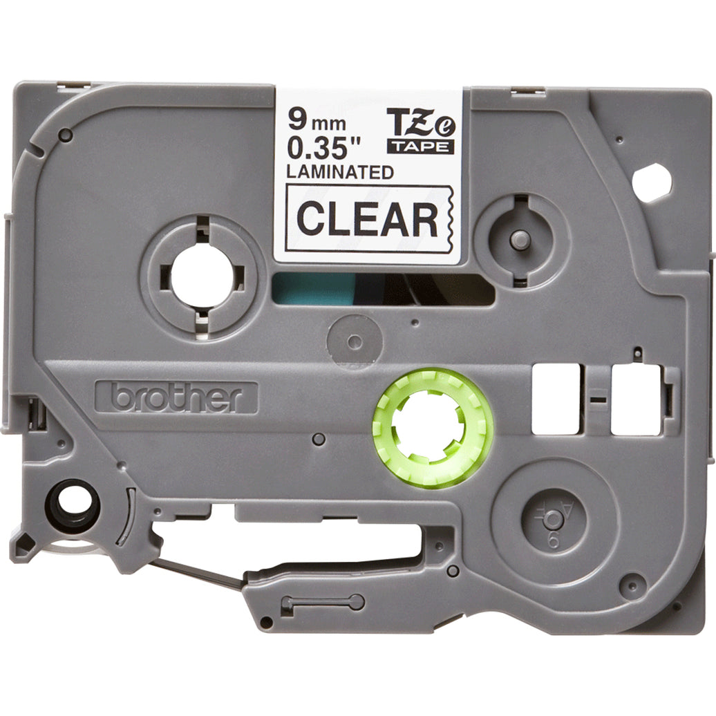 TZE121 Black On Clear Label Tape