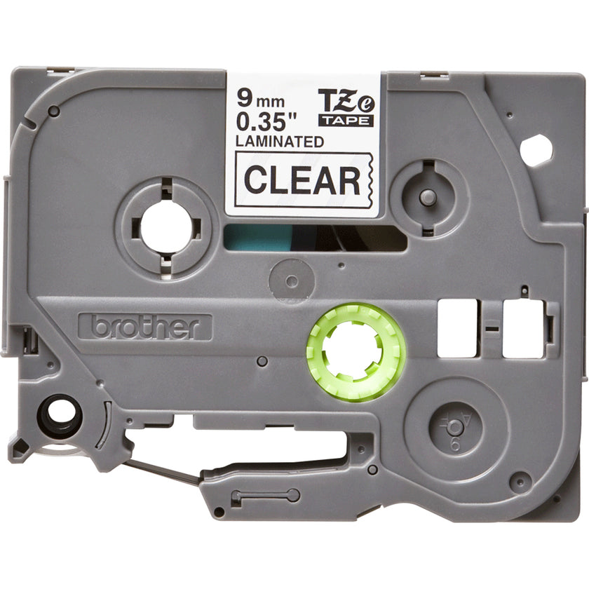 TZE121 Black On Clear Label Tape