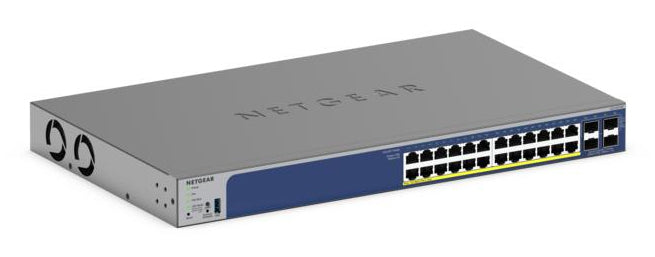 NETGEAR 24P GE POE+ SMART SWTH W/10G SFP+
