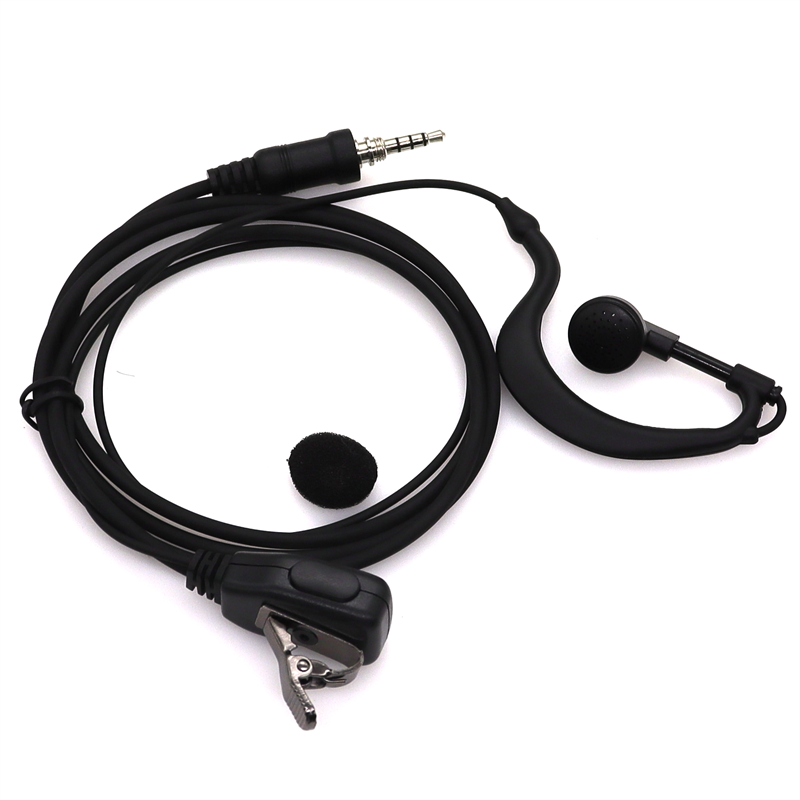 G SHAPE EARPIECE PTT + LAPEL MIC ICOM
