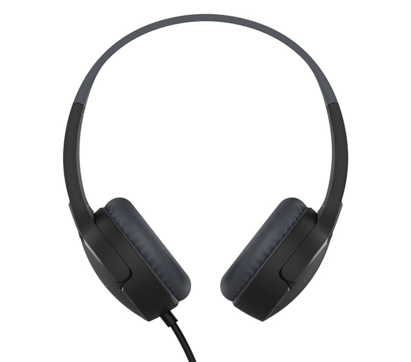 SOUNDFORM Mini Wired On-Ear Headphones For Kids Black