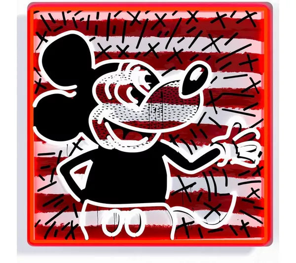 YELLOWPOP DISNEY + KEITH HARING MICKEY 1