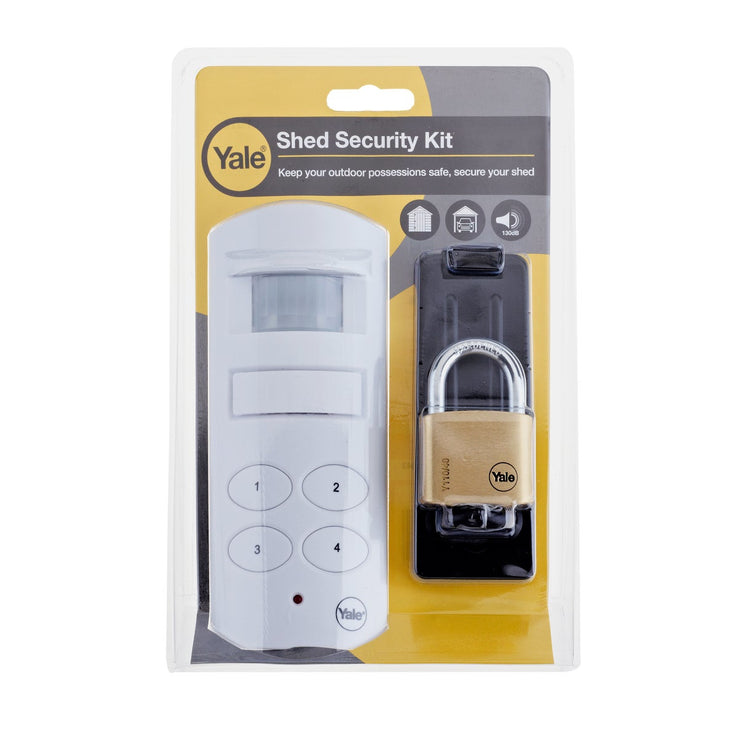 The Yale Shed & Garage Alarm Is The Ideal Way To Secure Buildings Outside Of The Main Home And Can Be Wall Mounted Or Used Free Stan