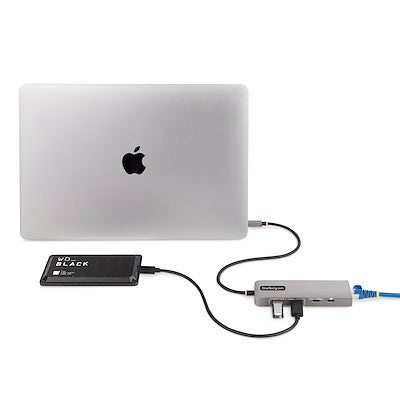 Startech 3-Port USB-C Hub 2.5GbE PD Passthrough