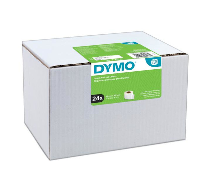 LW Lrg Add Labels 24/Roll