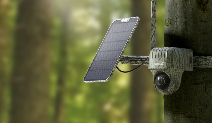 Reolink Go Series G450 with Solar Panel 2 - 4K 4G LTE PT Wildlife Cam, Animal Detection & Recognition, 360° View, 32GB microSD card