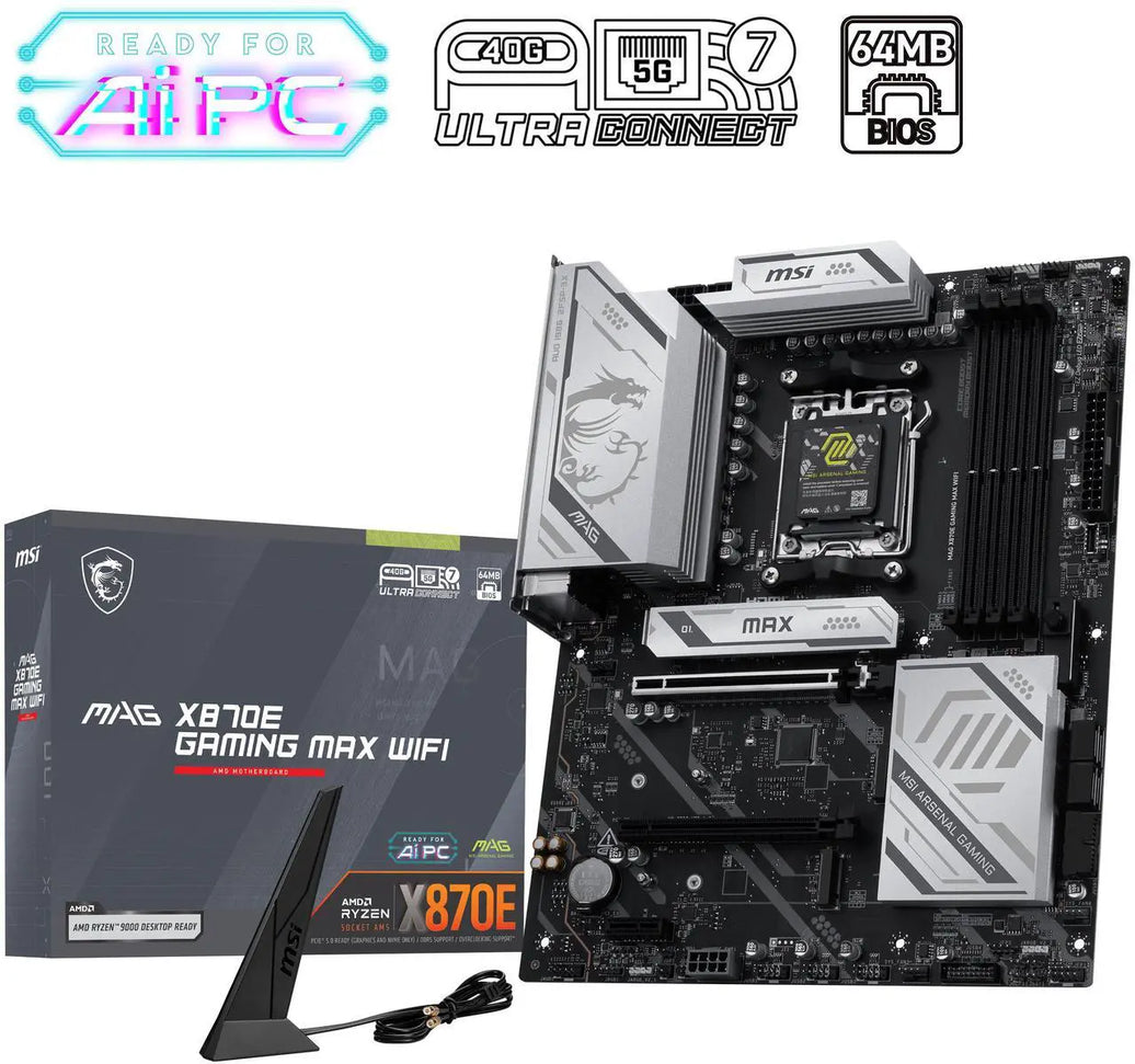 MSI AM5 MAG X870E GAMING MAX WIFI