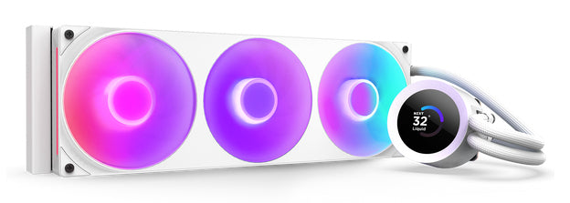 NZXT KRAKEN PLUS 360 RGB CPU COOLER WHT