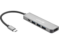 Sandberg USB-C Dock HDMI+3xUSB+PD 100W