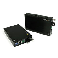 10/100 Mbps Ethernet Single Mode WDM Fiber Media Converter Kit SC 20km