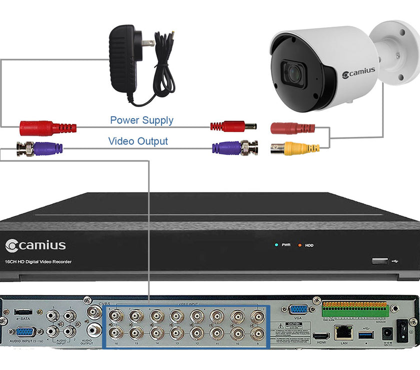 16 channel 8 dome cam 4K NVR CCTV kit