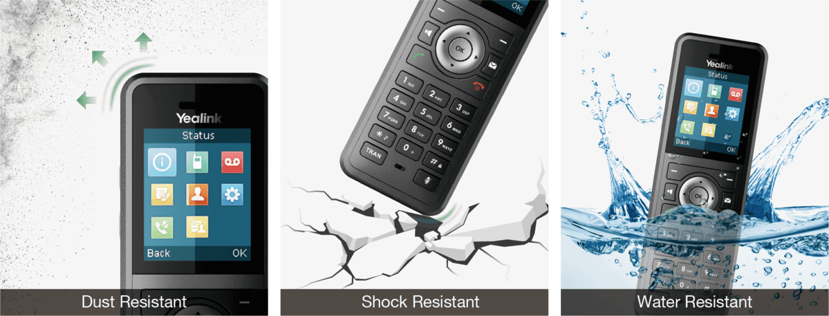 Yealink W59R Ruggedized DECT Handset