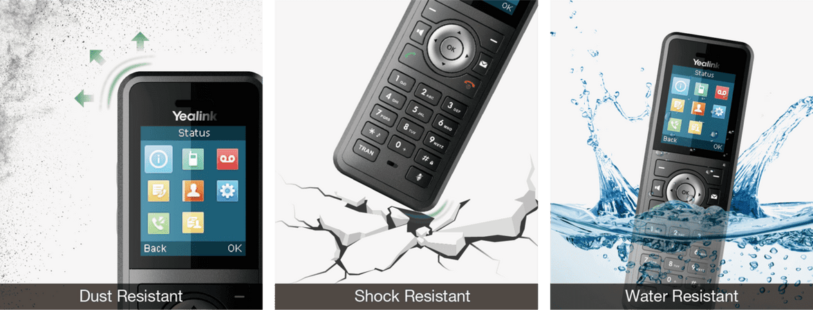 Yealink W59R Ruggedized DECT Handset