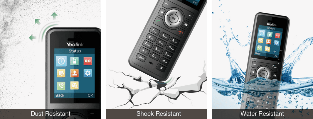 Yealink W59R Ruggedized DECT Handset