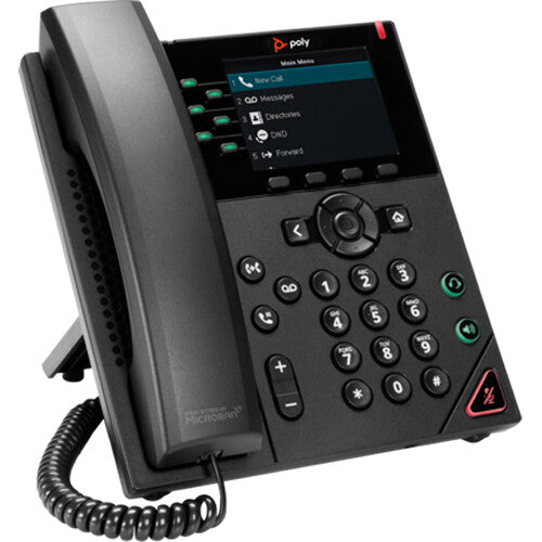 POLYCOM VVX350 6 LINE DESKTOP IP PHONE