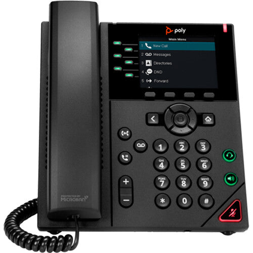 POLYCOM VVX350 6 LINE DESKTOP IP PHONE