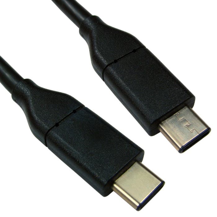 Cables Direct 1m USB 10Gbps Type-C (M) to Type-C (M) Cable