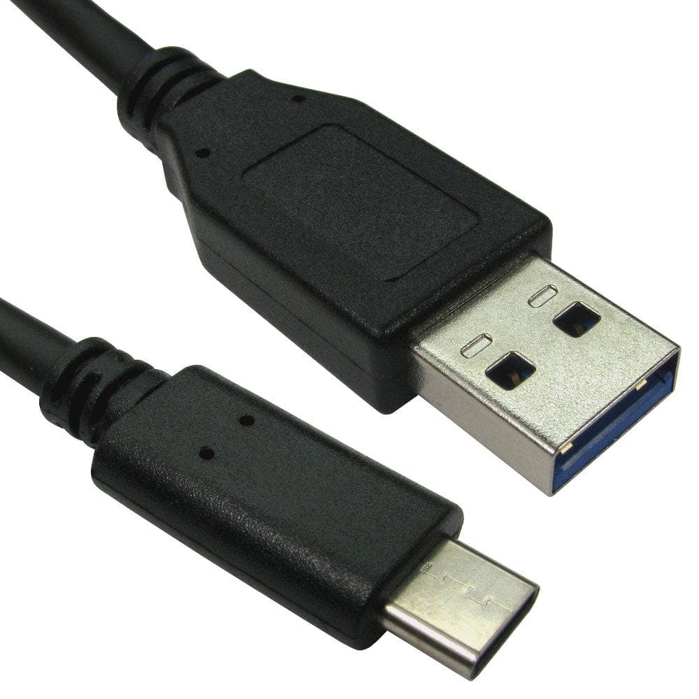 Cables Direct 1m USB 10Gbps Type-C (M) to Type-A (M) Cable